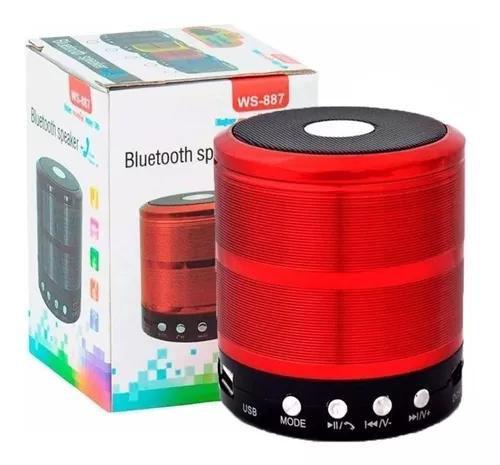 Imagem de Caixa de Som Bluetooth Sem Fio Portátil Speaker WS887