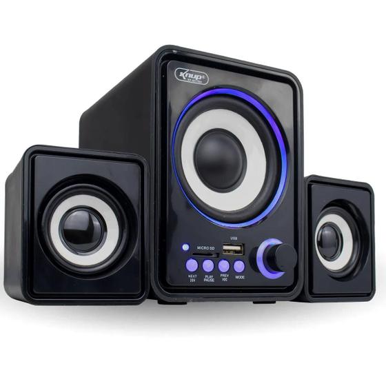 Caixa De Som Bluetooth Subwoofer Knup Kp-6017bh Menor preço em Caixa De Som Bluetooth Subwoofer Knup Kp-6017bh