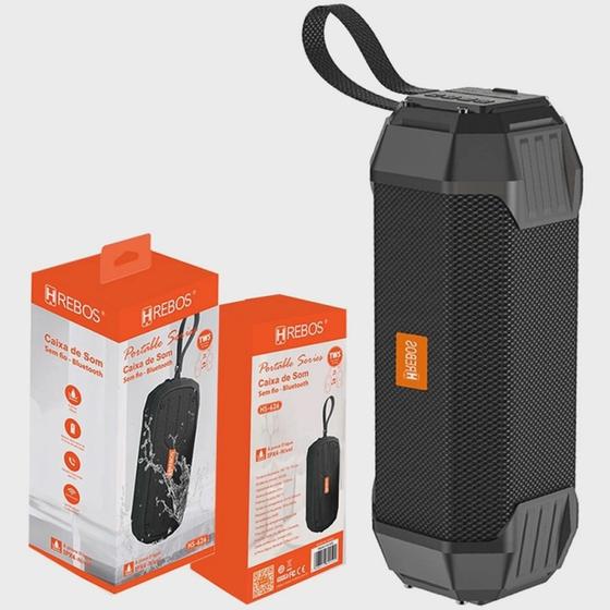 Caixa de Som Bluetooth Wireless Multifuncional Speaker Hs629 Hrebos