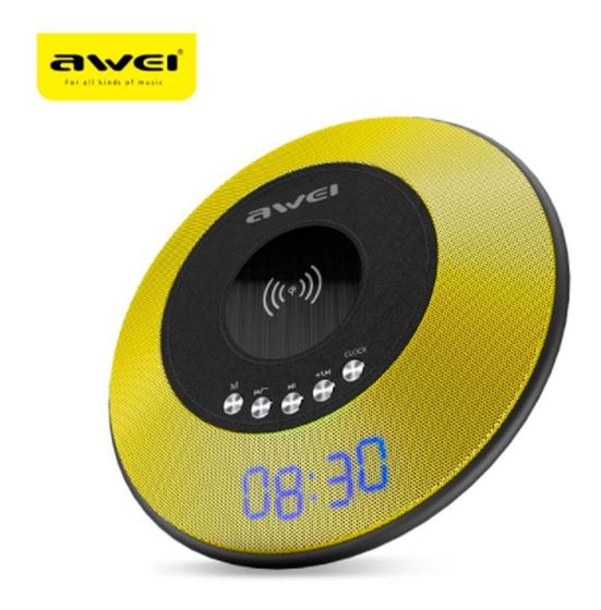 Imagem de Caixa De Som Bluetooth Y290 Carregador Portátil Sem Fio Awei