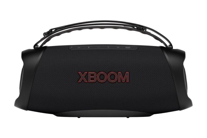 Imagem de Caixa de Som Boombox LG XBOOM Go XG8 - 60+60W RMS, Proteção contra água e poeira (IP67), Iluminação de festa, Bateria 15H, Durabilidade Militar (MIL-S