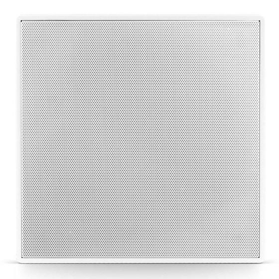 Imagem de Caixa de Som de Embutir Frahm - Arandela 6" Coaxial Quadrada Telar de Alumínio 100W