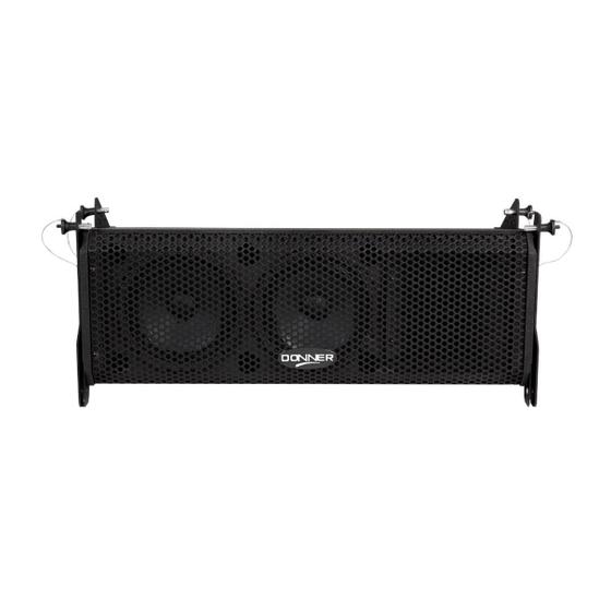 Imagem de Caixa De Som Donner Line Array Horizontal Air6 300 Wrms
