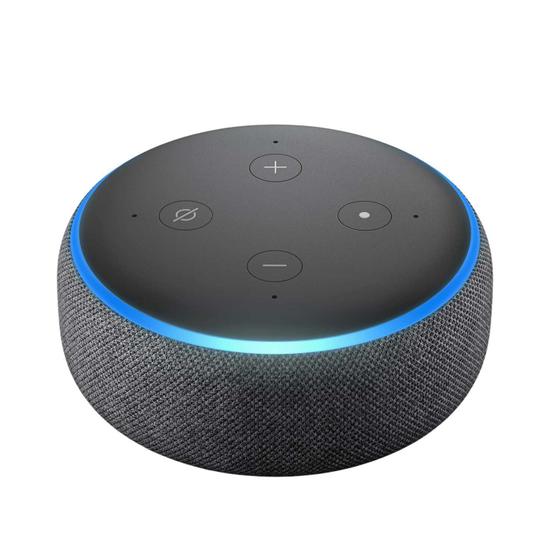 Caixa De Som Dot Alexa 3Ra Geração Menor preço em Caixa De Som Dot Alexa 3Ra Geração