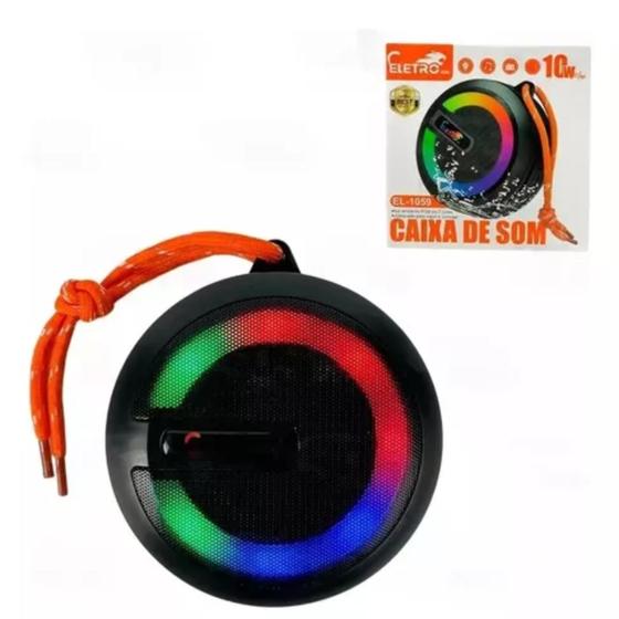 Imagem de Caixa de Som Eletro-1059: Portátil, Resistente e com Alça