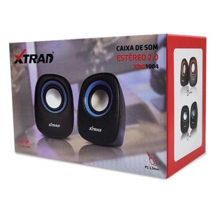 Imagem de Caixa de som Estéreo 2.0 XDG-1004 para notebook/Computador
