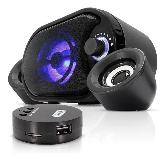 Imagem de Caixa De Som Gamer Pc Notebook Com Receptor Bluetooth