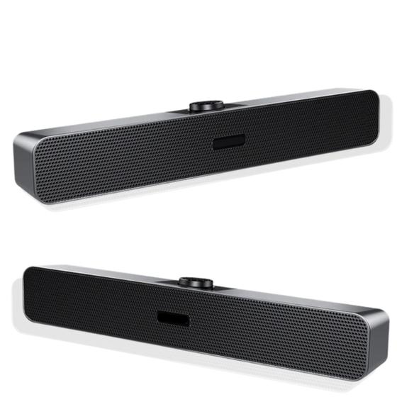 Imagem de Caixa de som Gamer Soundbar Pc Notebook Tv Alto Falante Full