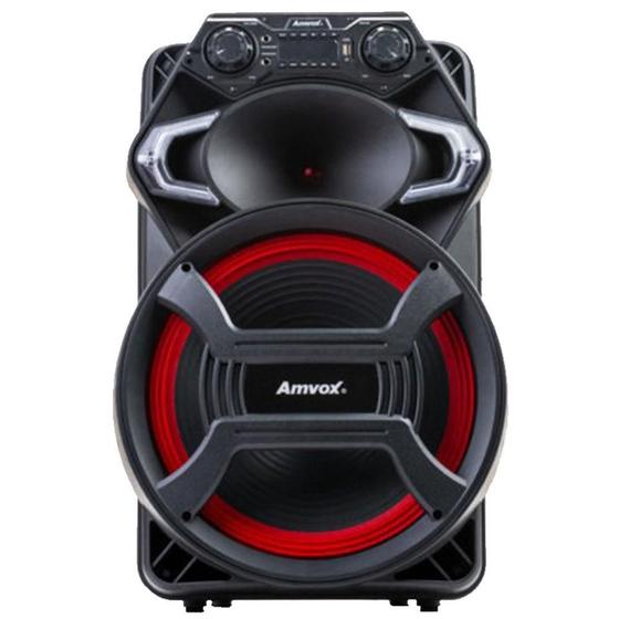 Imagem de Caixa de Som Grande Amplificada Amvox, AC 800, Gladiador, Sem FM
