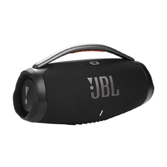 Caixa de Som JBL Boombox 3 Bluetooth, à Prova D'água e Poeira - Preta Menor preço em Caixa de Som JBL Boombox 3 Bluetooth, à Prova D'água e Poeira - Preta