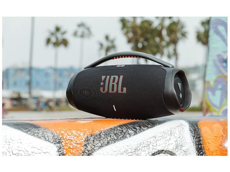 Caixa de Som JBL Boombox 3 Bluetooth Amplificada Portátil 80W RMS Caixa de Som JBL Boombox 3 Bluetooth Amplificada Portátil 80W RMS