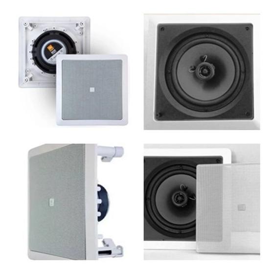 Imagem de Caixa de Som JBL Gesso  Coaxial 6CO1Q ( kit com 8 caixas )