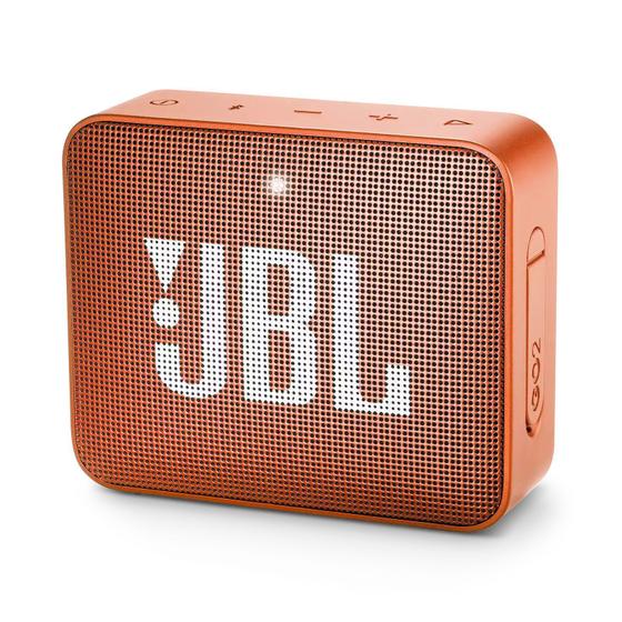 Caixa De Som Jbl Go 2 Portátil Sem Fio Coral Orange Menor preço em Caixa De Som Jbl Go 2 Portátil Sem Fio Coral Orange