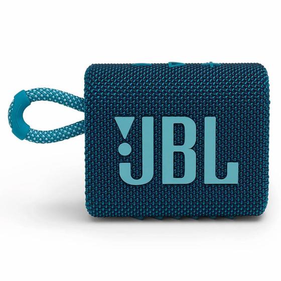 Imagem de Caixa de Som JBL Go 3 Bluetooth Azul