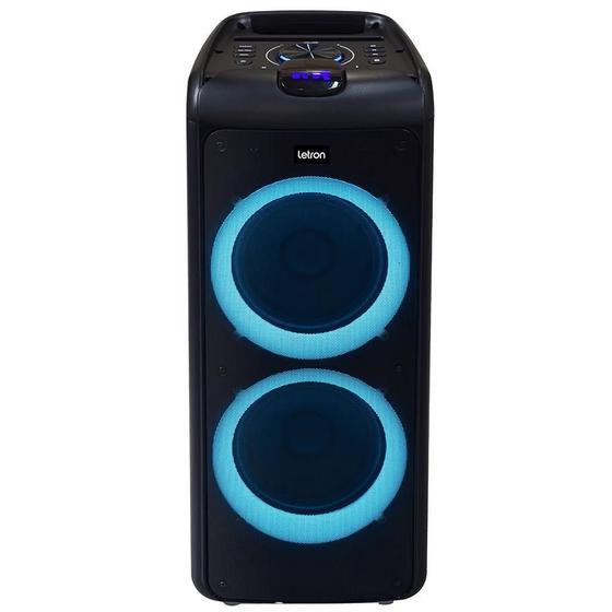 Imagem de Caixa de som letron bluetooth 5.0 led beat 1000w hc-809