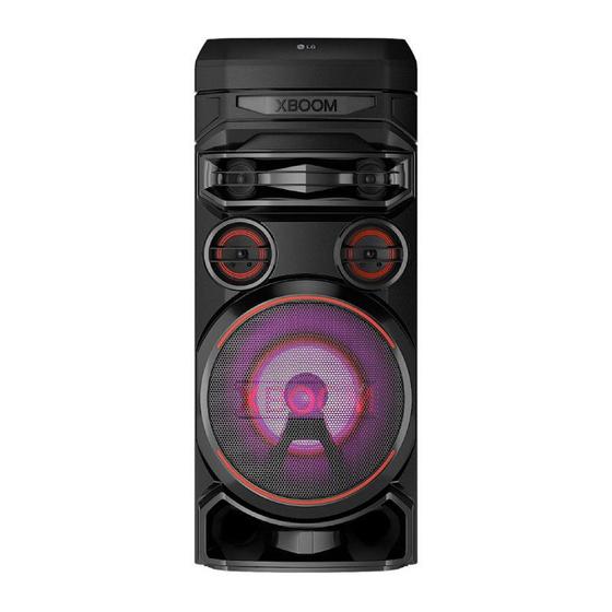 Imagem de Caixa de Som LG Xboom RNC7 com Bluetooth Função DJ 300W 127V Preto RNC7.ABRALLK