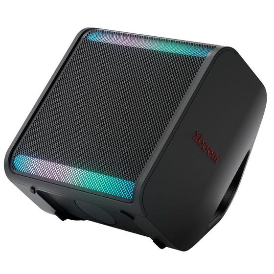 Caixa de Som LG XBOOM Stage 301, 240W, Bluetooth, IPX4, Bateria 12h, Bass Boost, Luzes LED, Entrada Óptica e USB<br>