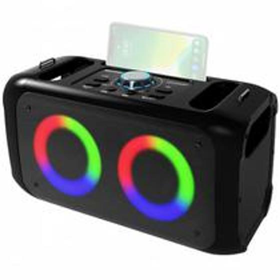 Caixa de som Megastar HYJ2302BT 3.000 Watts p. M. P. O com Bluetooth