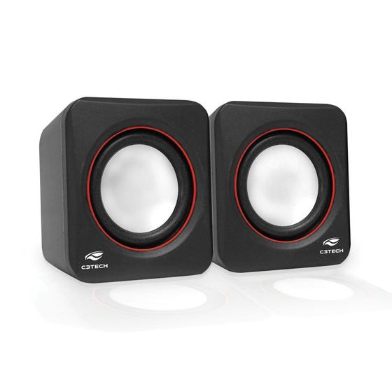Imagem de Caixa de Som Multimídia para PC 2.0 C3Tech Sp-301Bk
