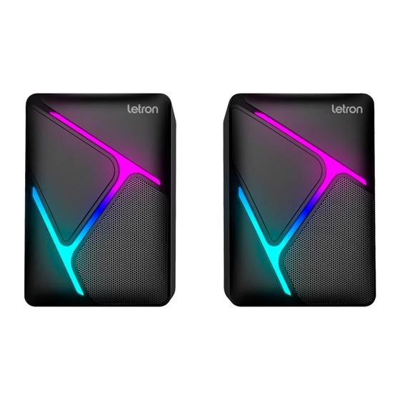 Caixa De Som Pc Gamer Storm Led RGB 3W Usb Aux Letron - Leonora Menor preço em Caixa De Som Pc Gamer Storm Led RGB 3W Usb Aux Letron - Leonora