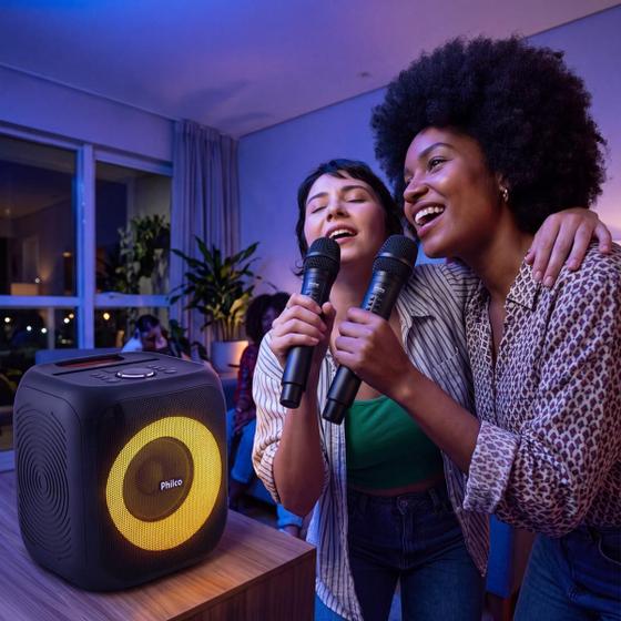 Caixa de Som Philco PCX4801 Bluetooth Flash Light