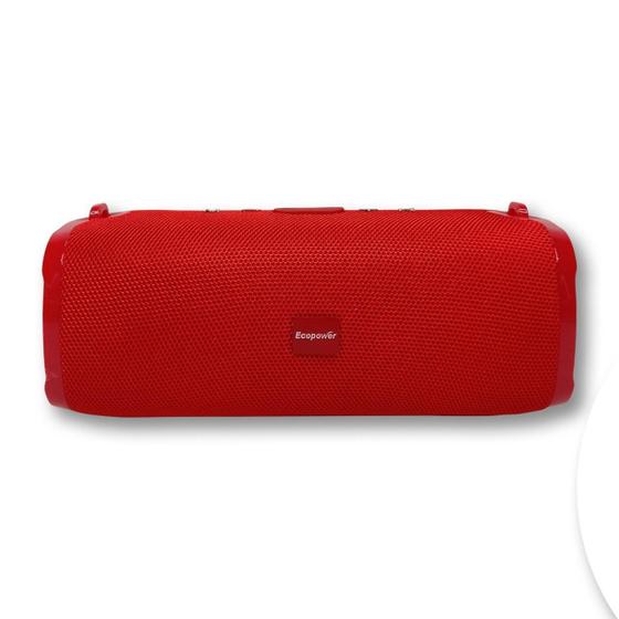 Imagem de Caixa De Som Portátil Bluetooth Usb Sd Aux Ecopower Com Alça