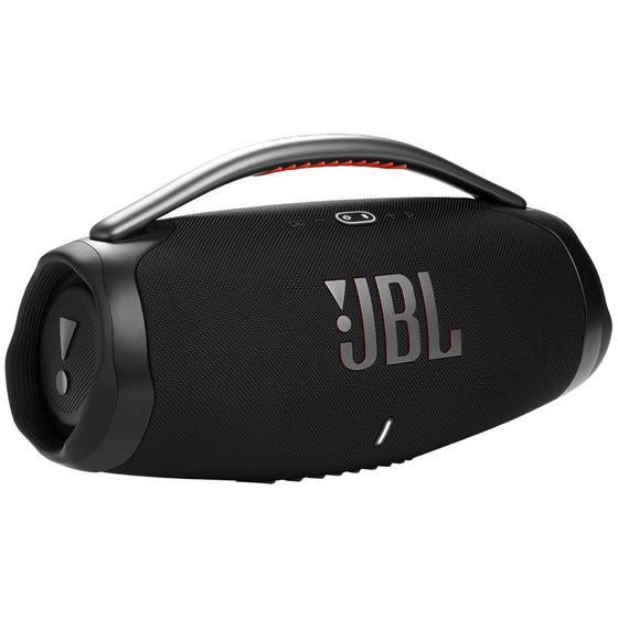 Imagem de Caixa de Som Portátil JBL Boombox 3 Preto com Bluetoothe À Prova D'água