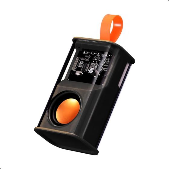 Imagem de Caixa De Som Portátil Potente 5w Com Led Rgb Bluetooth 5.3 Bivolt