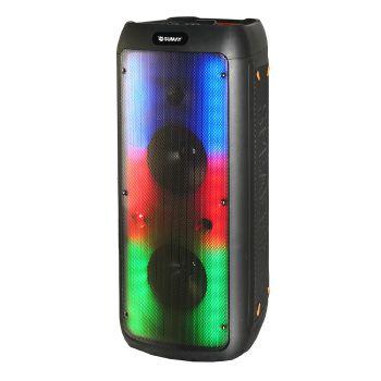 Caixa de Som Portátil Sumay Light Box 800W Bluetooth Com Controle Remoto Menor preço em Caixa de Som Portátil Sumay Light Box 800W Bluetooth Com Controle Remoto