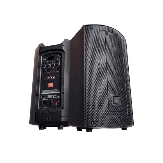 Caixa De Som Profissional Ativa JBL Max 10 250W RMS Bivolt Preto Menor preço em Caixa De Som Profissional Ativa JBL Max 10 250W RMS Bivolt Preto