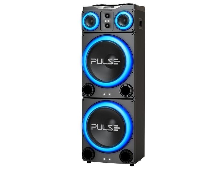 Caixa de Som Pulse Torre Double SP515 15 pol" LED Bluetooth- 3500w