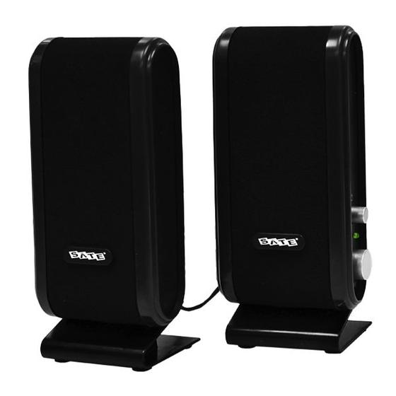 Imagem de Caixa de Som Satellite s-001 com 2 Watts RMS USB e Mini Jack 3.5 MM - Preto