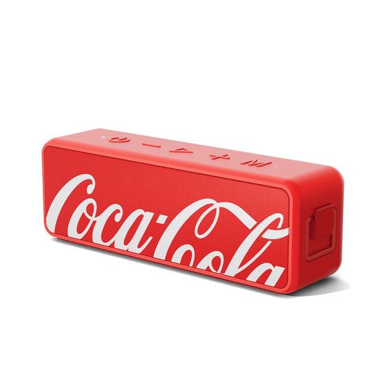Imagem de Caixa de som Sound Box wireless Vermelho com baixos acentuados - Coca-Cola