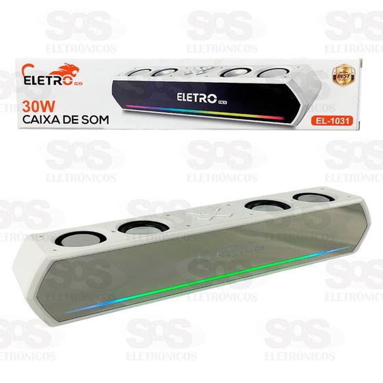 Imagem de Caixa de som Soundbar Bluetooth 4 falante Potente 30W Smart TV