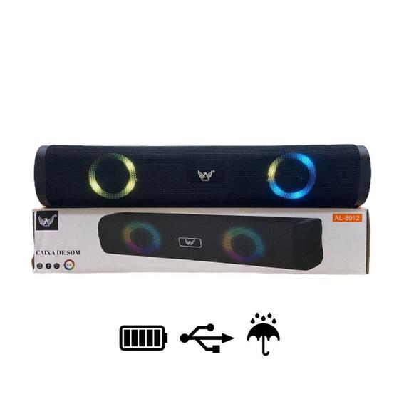 Imagem de Caixa de Som, Soundbar Para PC,TV Portatil Bluetooth - Lehmox