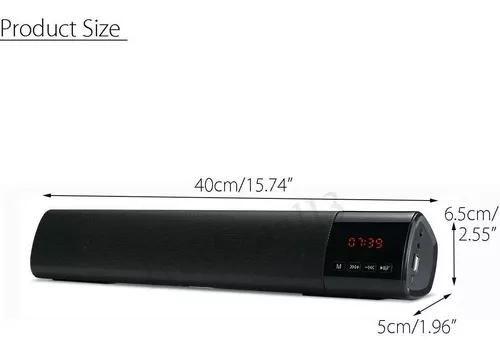 Imagem de Caixa De Som Speaker Bluetooth Usb Fm H'masto Bass Tv-28