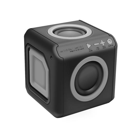 Imagem de Caixa de som Speaker Elg PWC-Audbl Audiocube - SD/Aux - 20W - P2 - IP66 - Preto