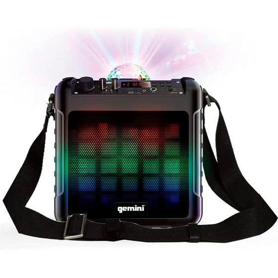 Imagem de Caixa de som Speaker Gemini MPA-K650 Portatil Recarregavel Lights
