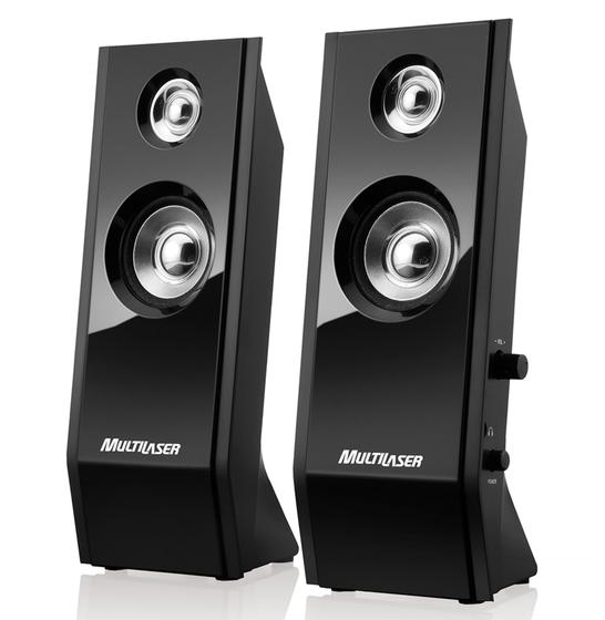 Caixa De Som Subwoofer 2.0 8w Rms Usb P2 Notebook Pc SP091 Multilaser Menor preço em Caixa De Som Subwoofer 2.0 8w Rms Usb P2 Notebook Pc SP091 Multilaser
