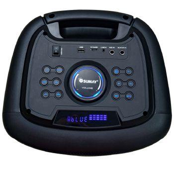 Caixa De Som Sumay 1200w Rms Beat Box Bluetooth - Cap32 - 5706 F004 ...