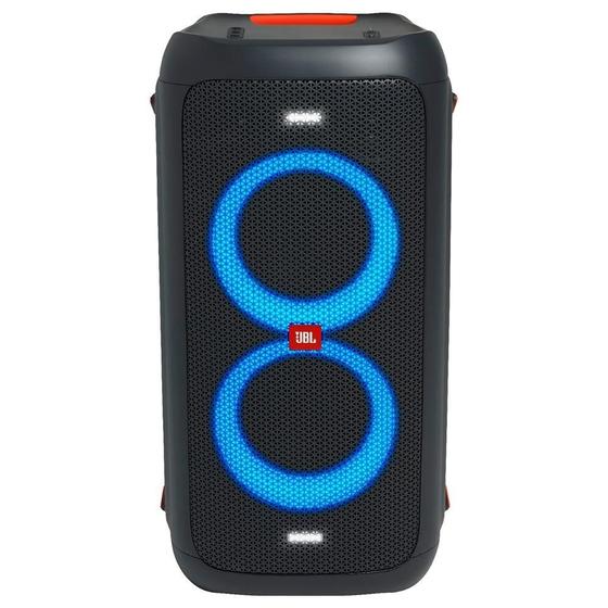 Imagem de Caixa de Som Torre JBL PartyBox 100, 160W RMS, LED, Bluetooth - JBLPARTYBOX100BR