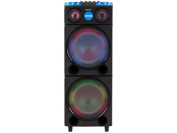 Caixa de Som Torre Philips TAX5509/78 Party Speaker 2400W Menor preço em Caixa de Som Torre Philips TAX5509/78 Party Speaker 2400W