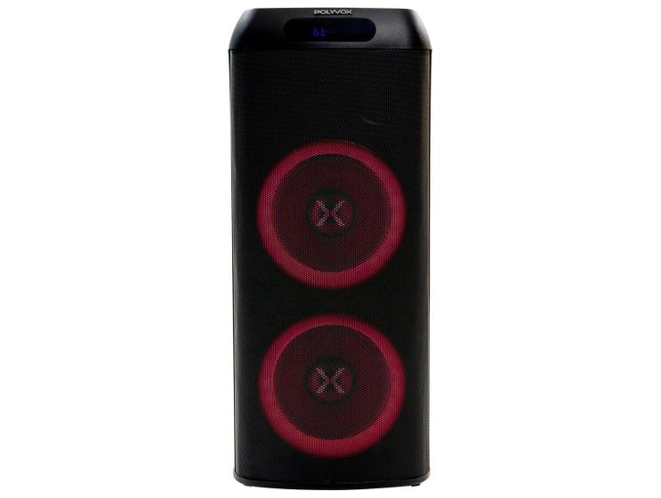 Caixa de Som Torre Polyvox XT-800T Bluetooth 1500W Amplificada Imagem de Caixa de Som Torre Polyvox XT-800T Bluetooth 1500W Amplificada