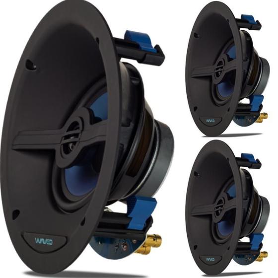 Imagem de Caixa De Som Waveone Win150 Angulada 150W Kit Com 3 Unidades