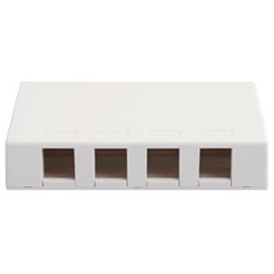 Imagem de Caixa de superfície, 4 portas branca