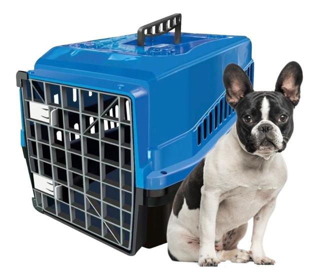 Imagem de Caixa De Transporte Cães Gato Pet Grande Porte Número 4