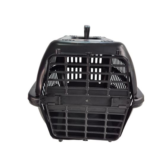 Imagem de Caixa de transporte n2 gato e cachorro preto