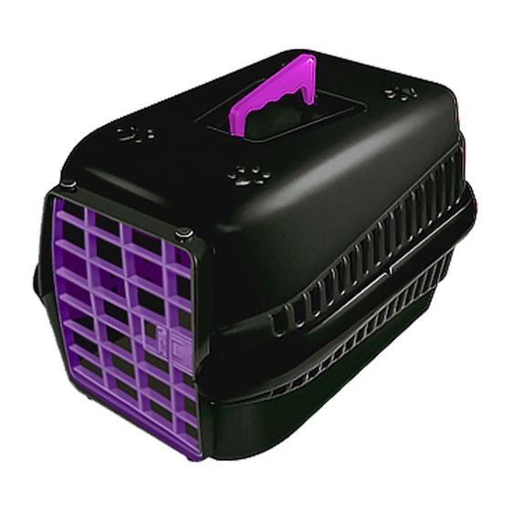 Imagem de Caixa de Transporte Para Cães e Gatos Black Podyum - P / M / G - Diversas Cores