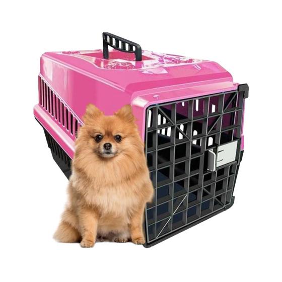 Imagem de Caixa de Transporte Pet N1 - Cães Cachorros Gatos Coelhos Hamster Porquinho da Índia