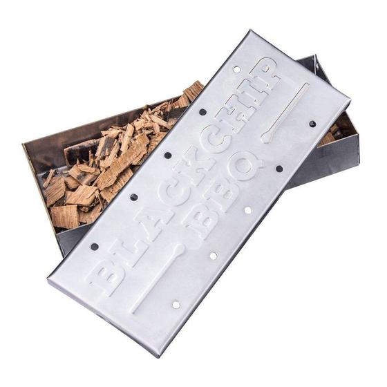 Caixa Defumadora Para Churrasco Smoker Box Black Chip Bold Brasa
